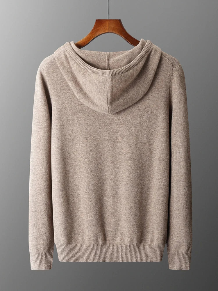 Sirlus Merino Wool Pullover Hoodie