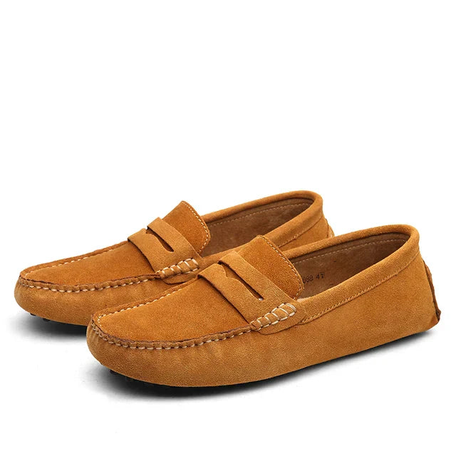 | Suede Marina Slip-On Loafers