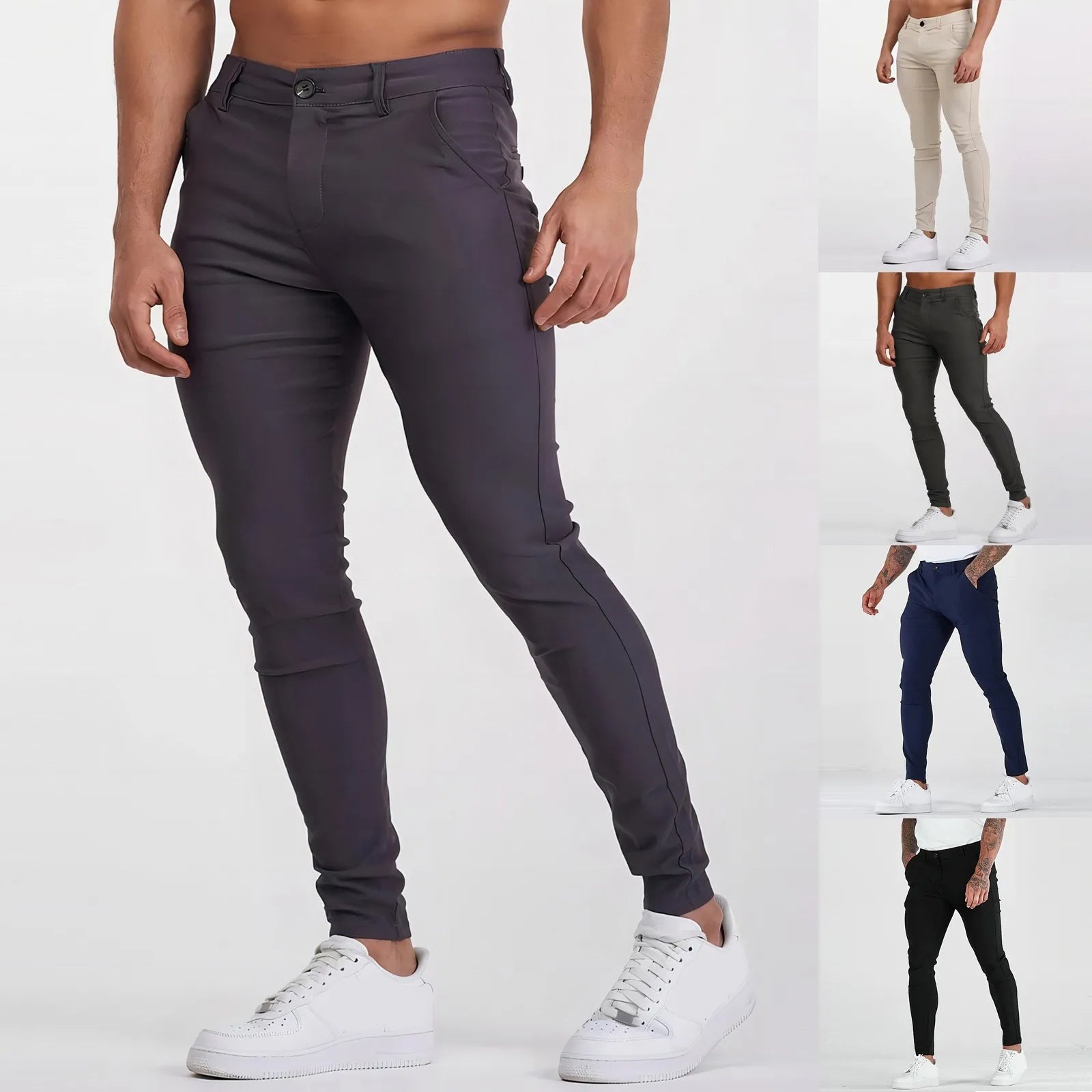 High-Quality Stretch Trousers