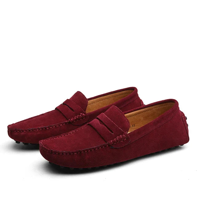 | Suede Marina Slip-On Loafers