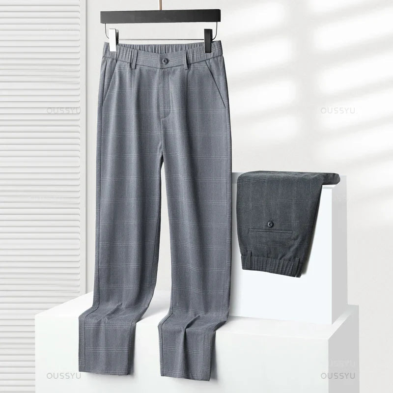 Timeless Plaid Trousers