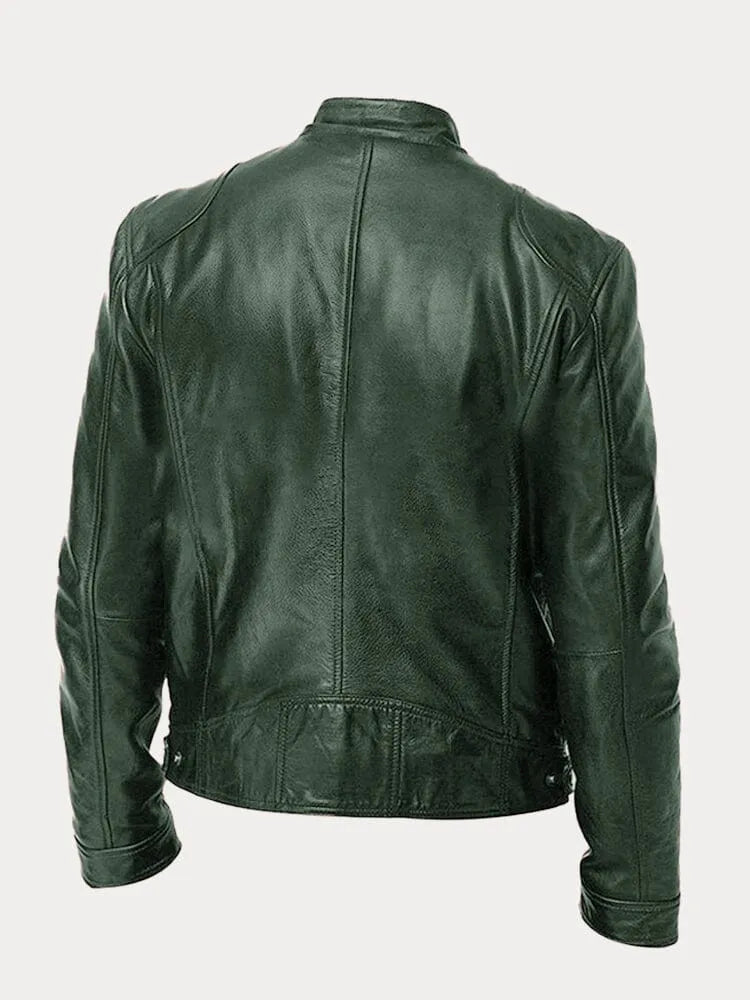 Premium Leather Biker Jacket