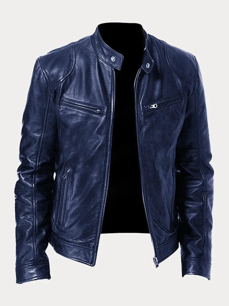 Premium Leather Biker Jacket