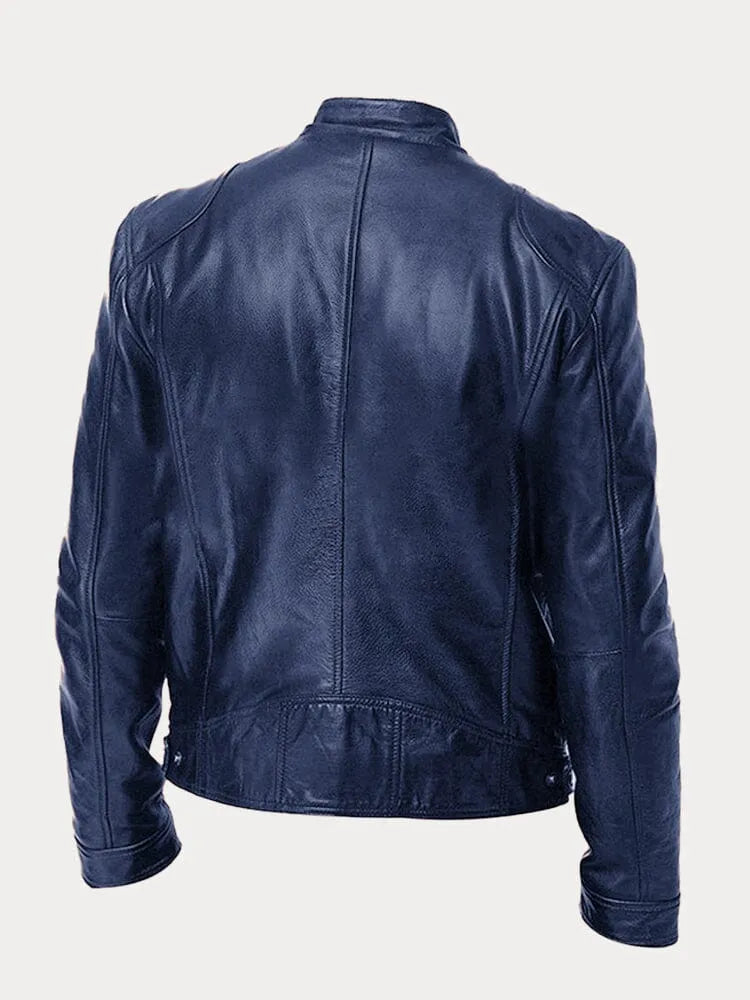 Premium Leather Biker Jacket