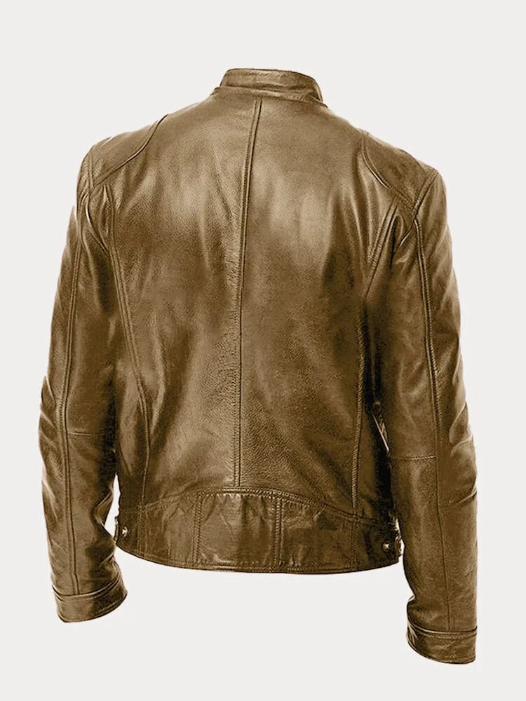 Premium Leather Biker Jacket