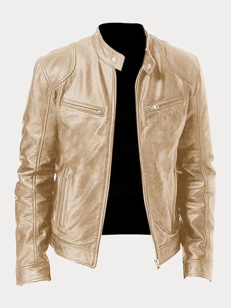 Premium Leather Biker Jacket