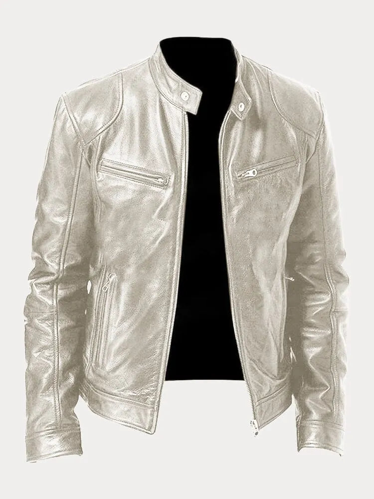 Premium Leather Biker Jacket