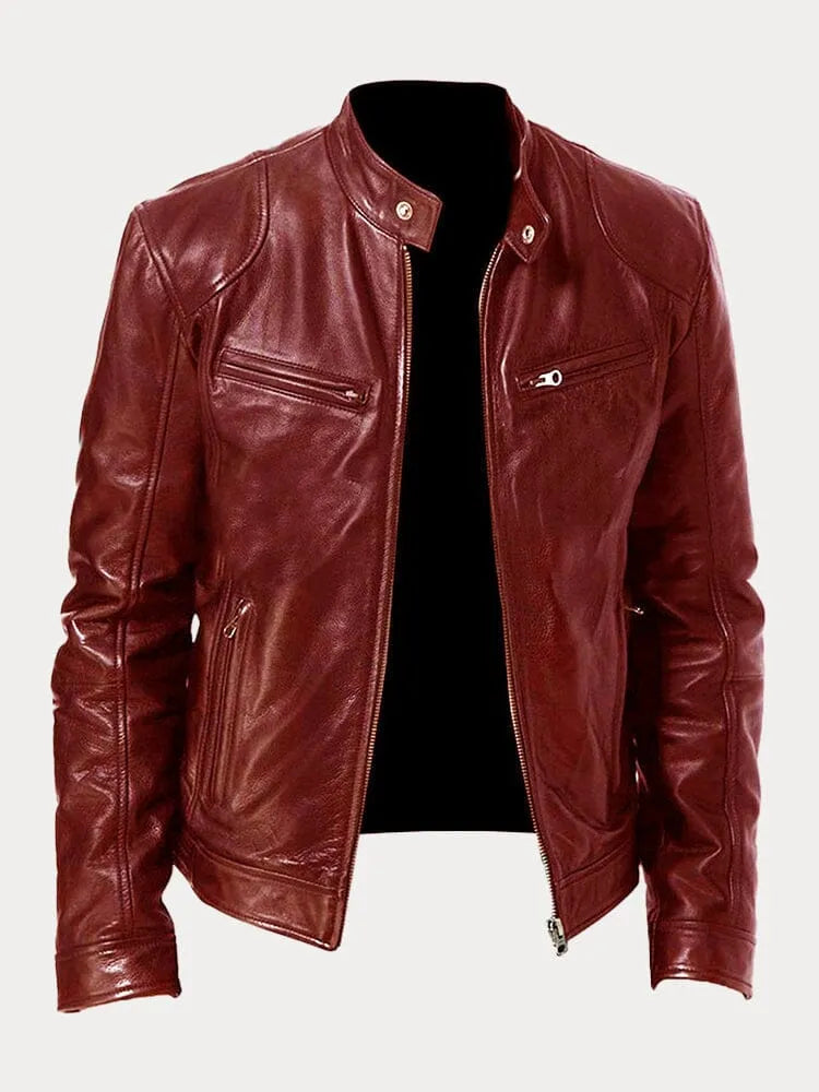 Premium Leather Biker Jacket