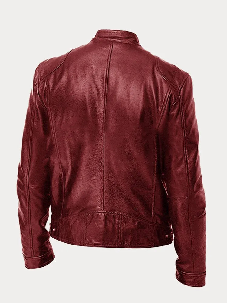 Premium Leather Biker Jacket