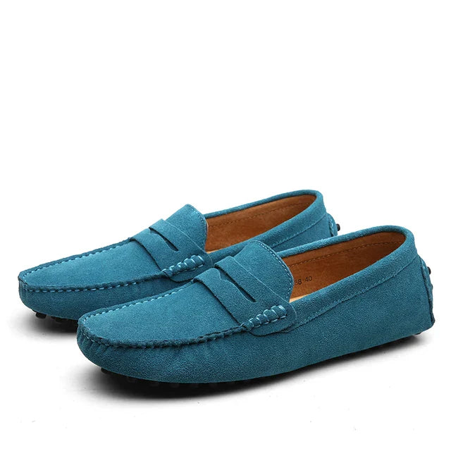 | Suede Marina Slip-On Loafers