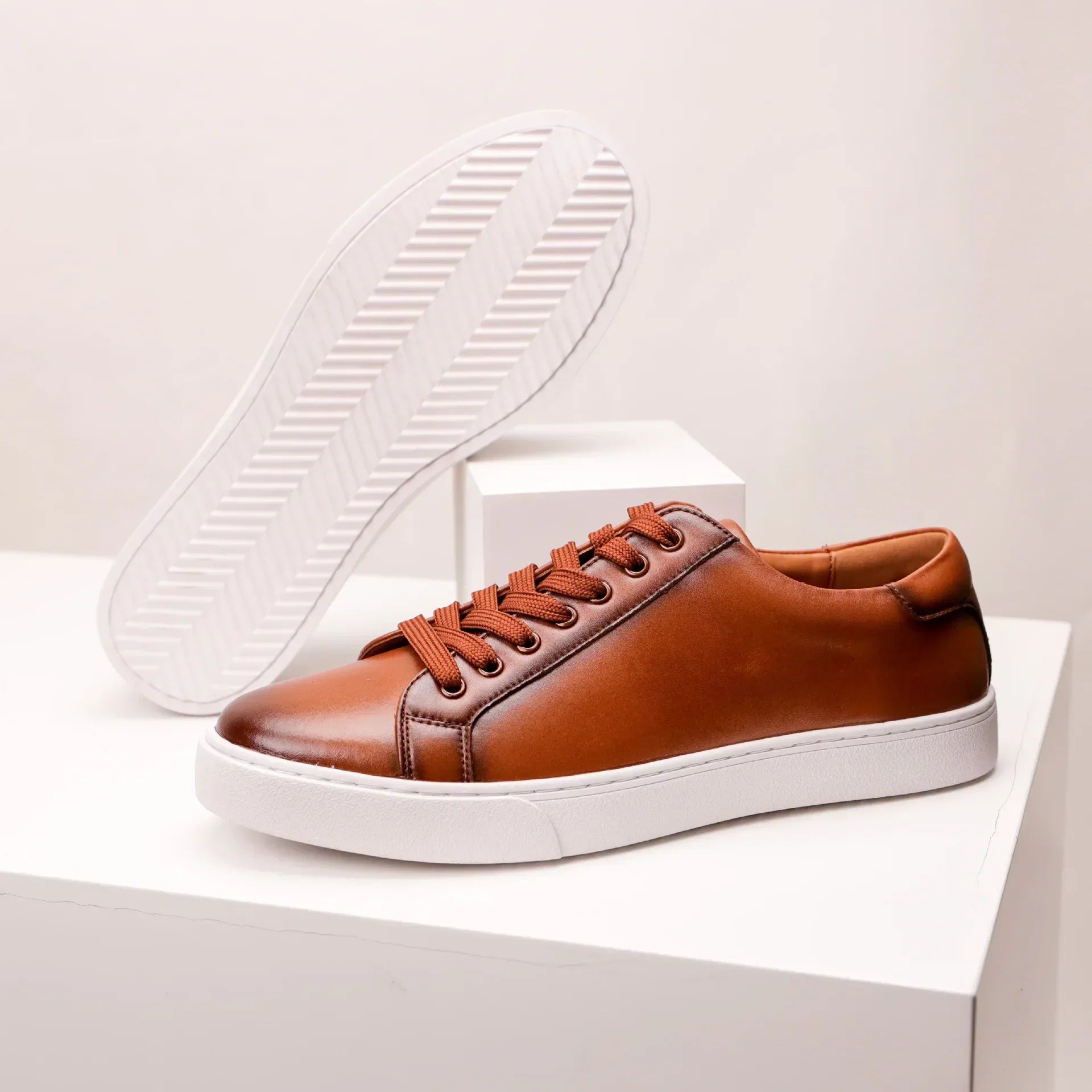 Authentic Leather Sneakers