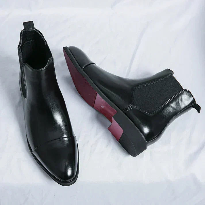 Luxury Leather Chelsea Boots