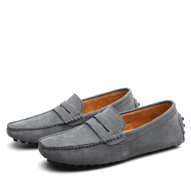 | Suede Marina Slip-On Loafers