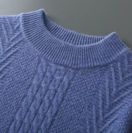 Cashmere Sweater with Mizar Design