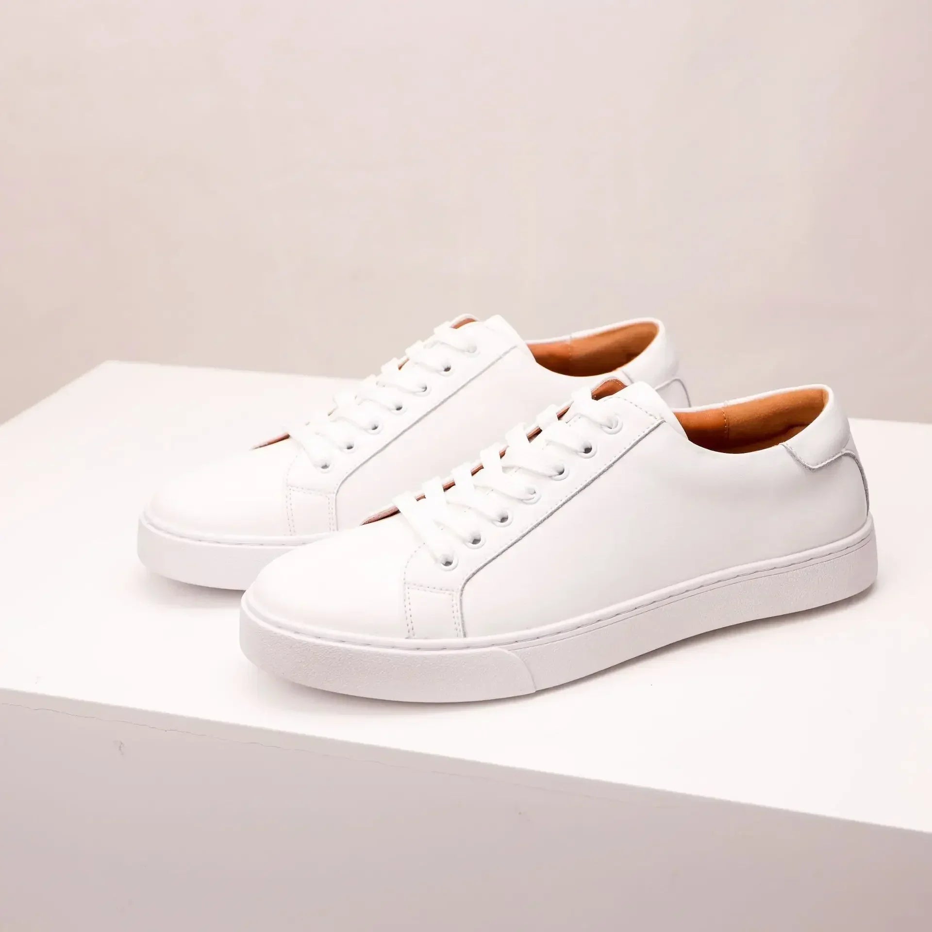 Authentic Leather Sneakers