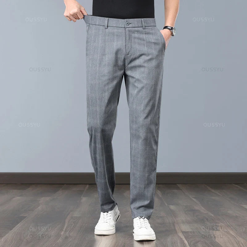 Timeless Plaid Trousers