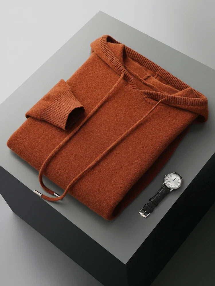 Sirlus Merino Wool Pullover Hoodie