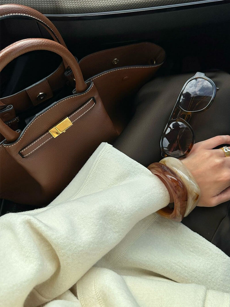 Melanie - Premium Leather Handbag