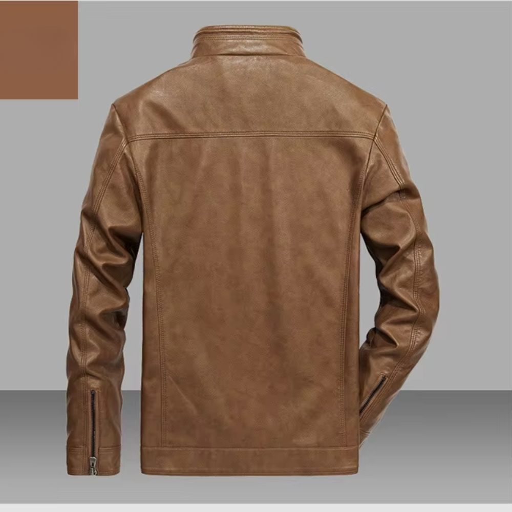 Relaxed Leather Jacket