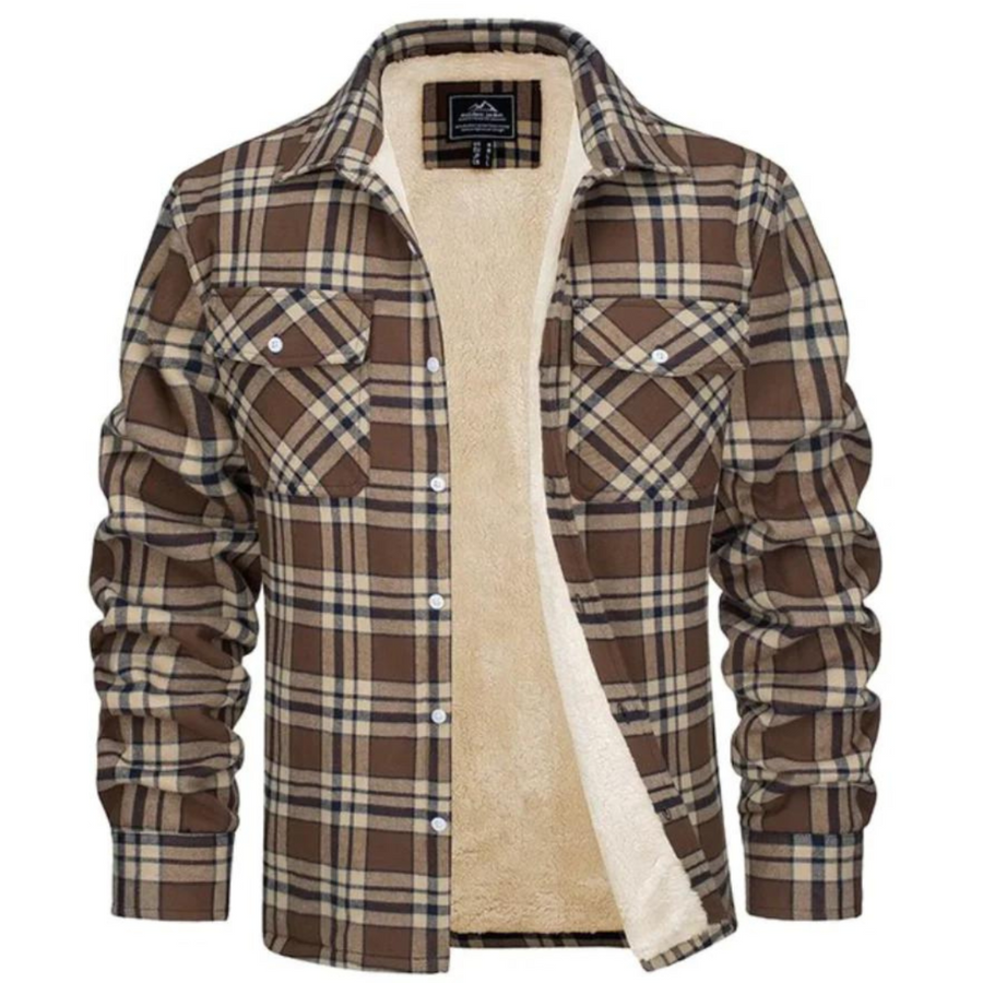 Chic Fleece-Lined Jacket