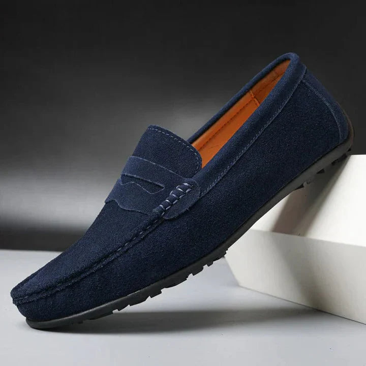 Lorenzo Suede Slip-On Shoes