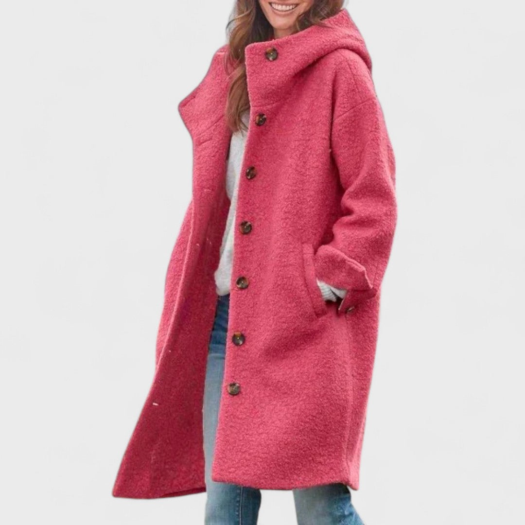 Olivia - Sophisticated Wool Overcoat