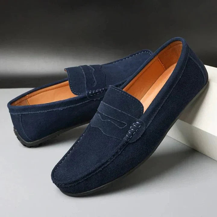 Lorenzo Suede Slip-On Shoes