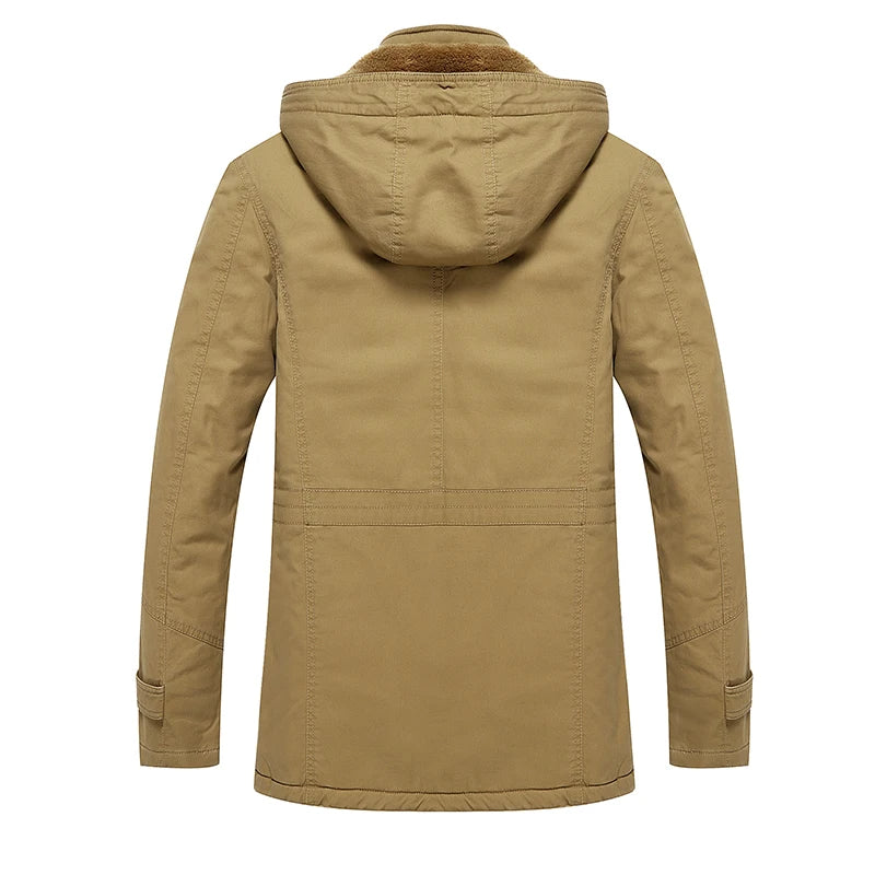 Chic Cotton-Insulated Winter Coat
