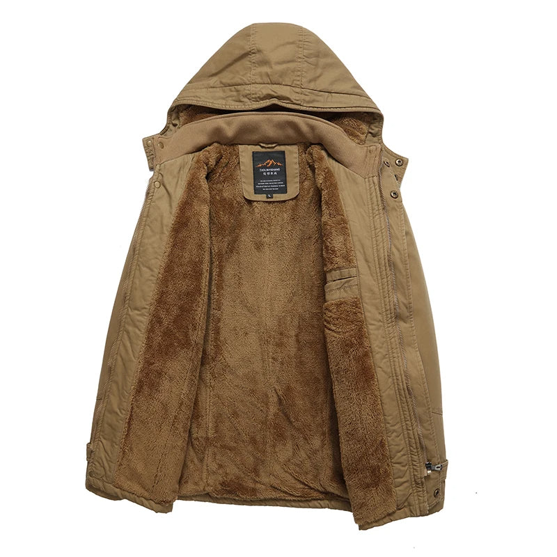 Chic Cotton-Insulated Winter Coat