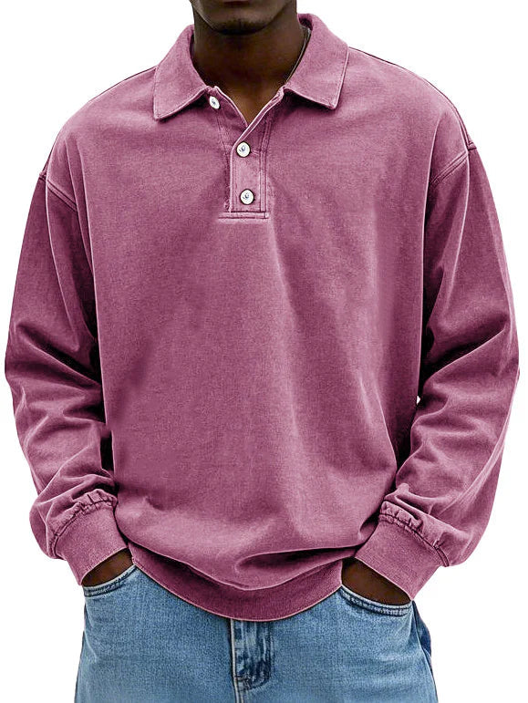 Luxury Polo Knit Sweater