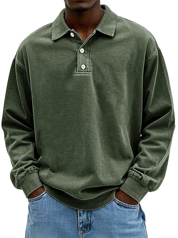 Luxury Polo Knit Sweater