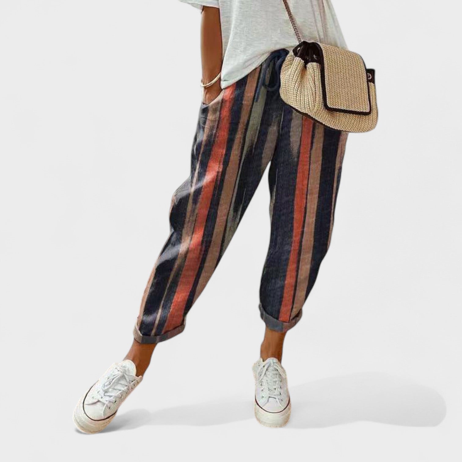 Francisca – Stylish Casual Linen Trousers
