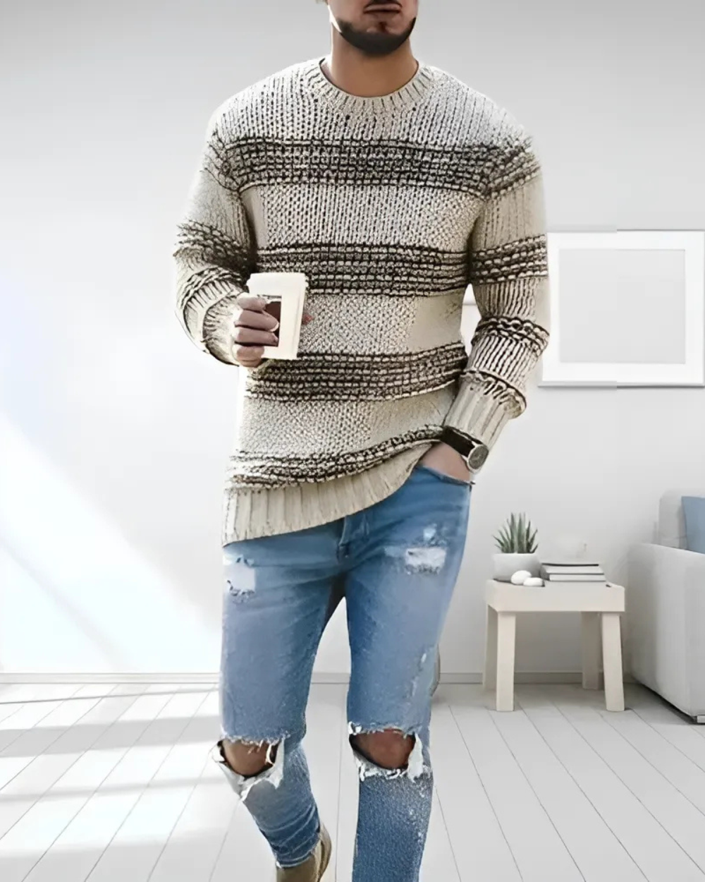 Benedetto Luxe Knit Sweater