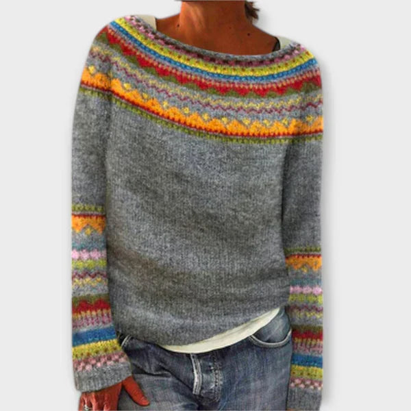 Joana - Retro Knit Sweater