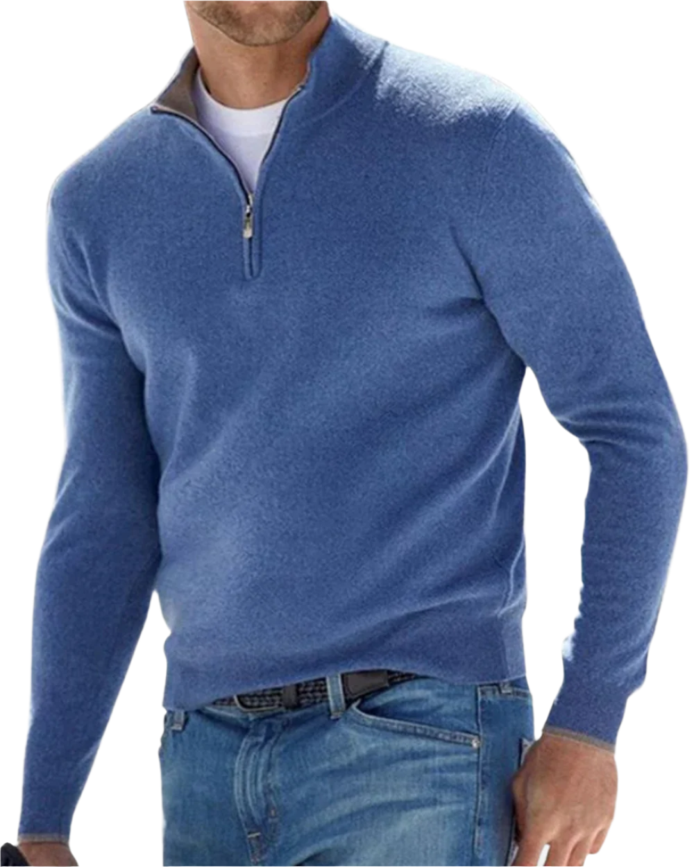 Chic Zip-Up Sweater