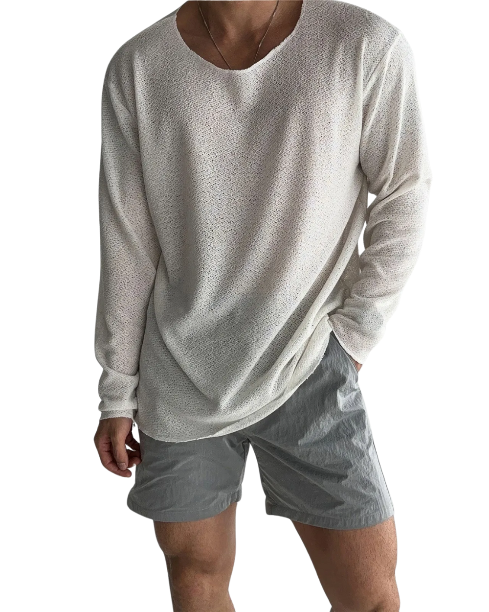 Relaxed Knit Tee
