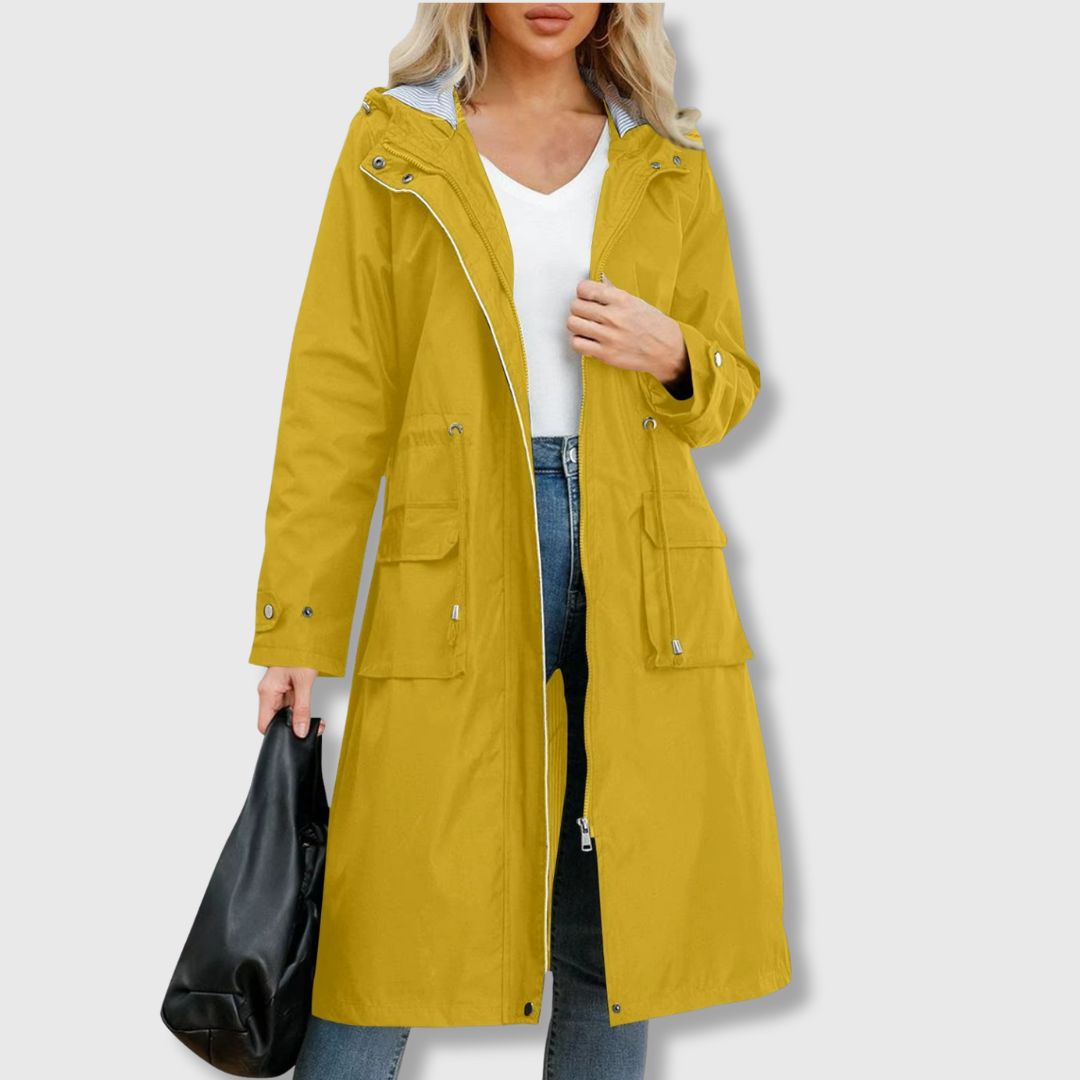 Rosa - Cozy Hooded Coat for Daily Wear