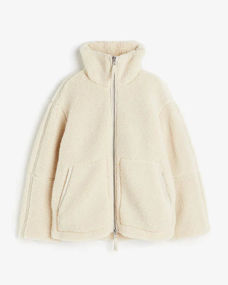 Luna Teddy Fleece Jacket | Cozy Chic
