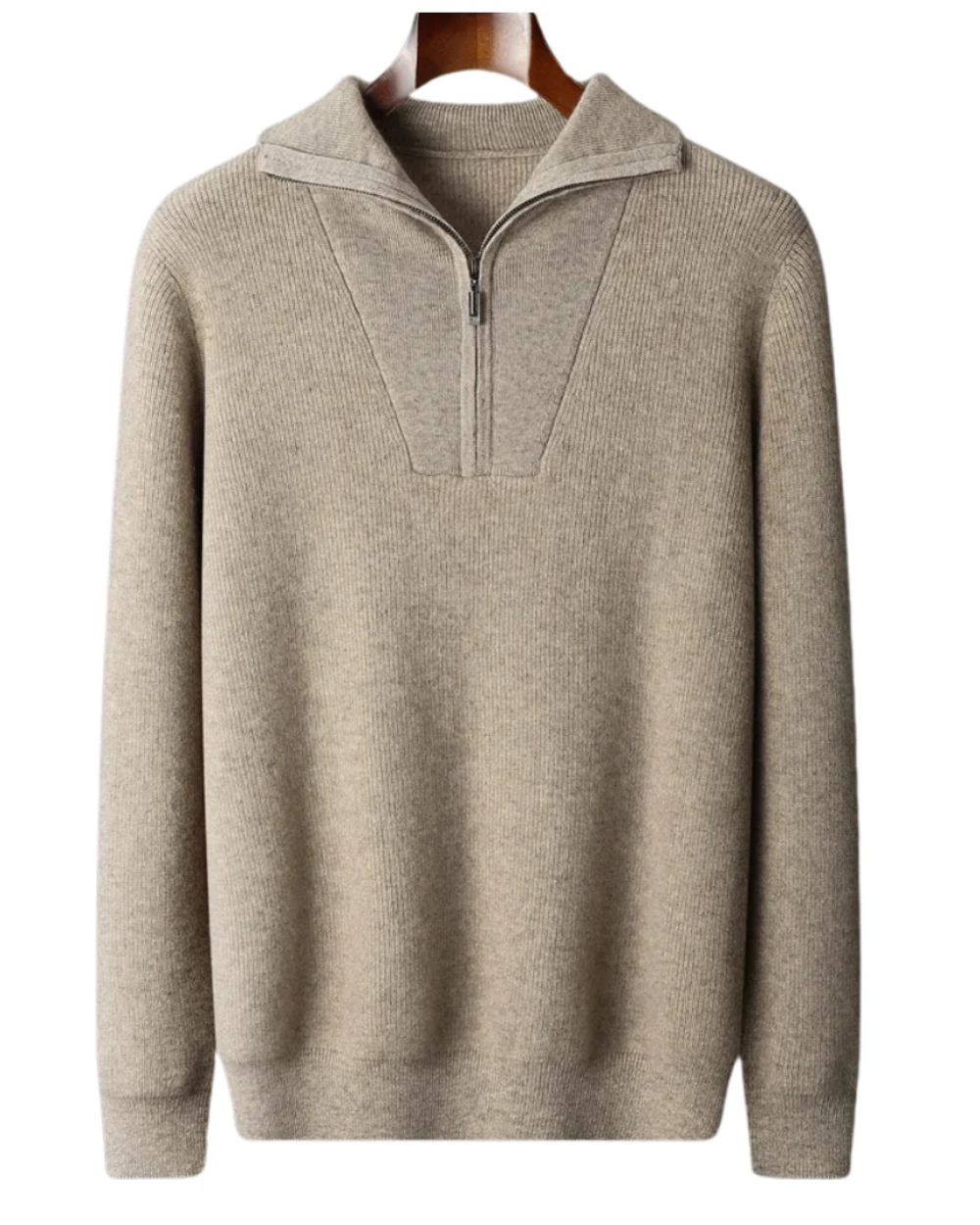 Half-Zip Cashmere Sweater from Portofino