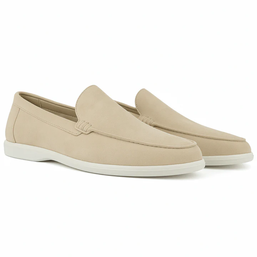Relaxed Suede Slip-On Shoes