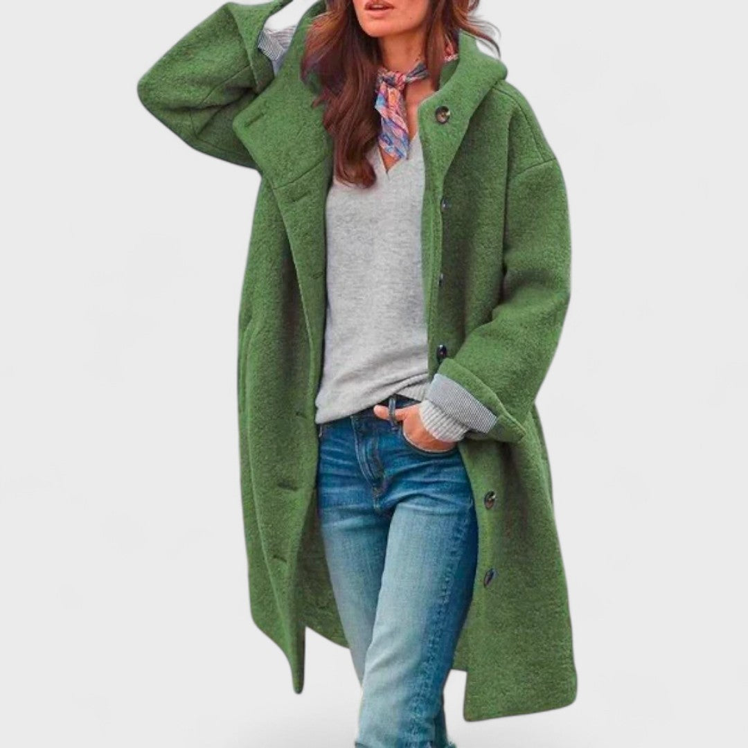Olivia - Sophisticated Wool Overcoat