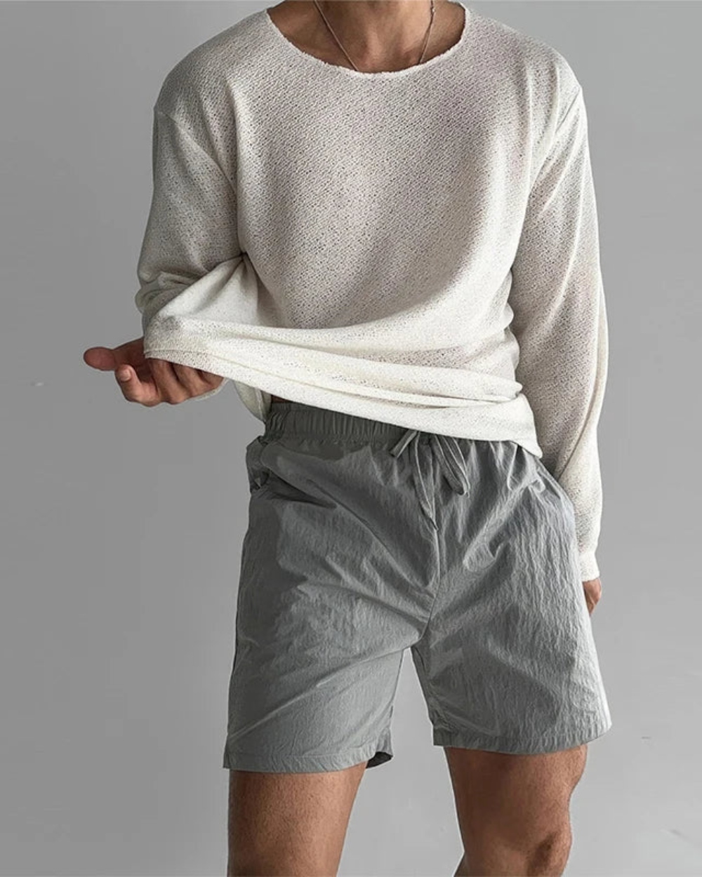 Relaxed Knit Tee