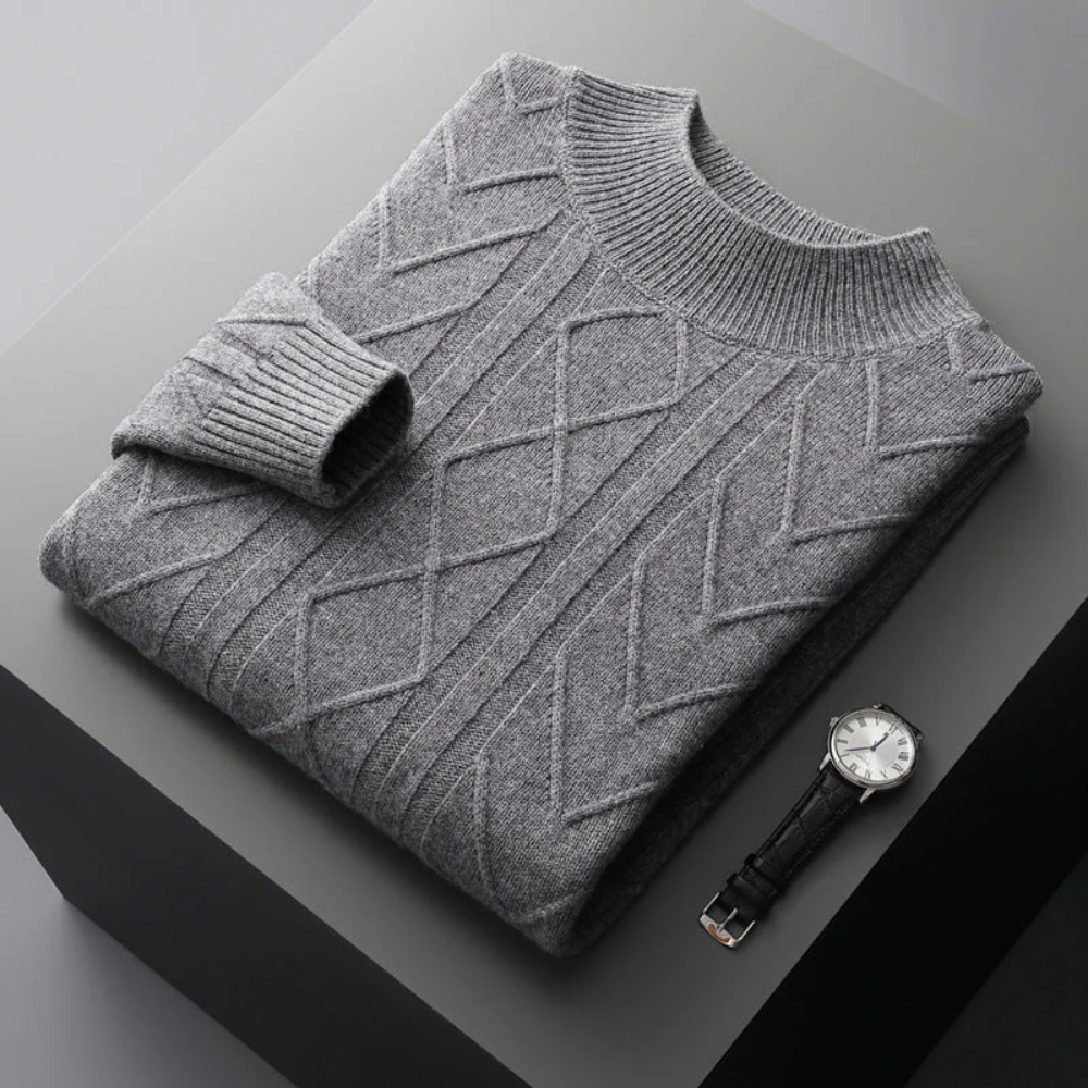 Cashmere Sweater with Mizar Design