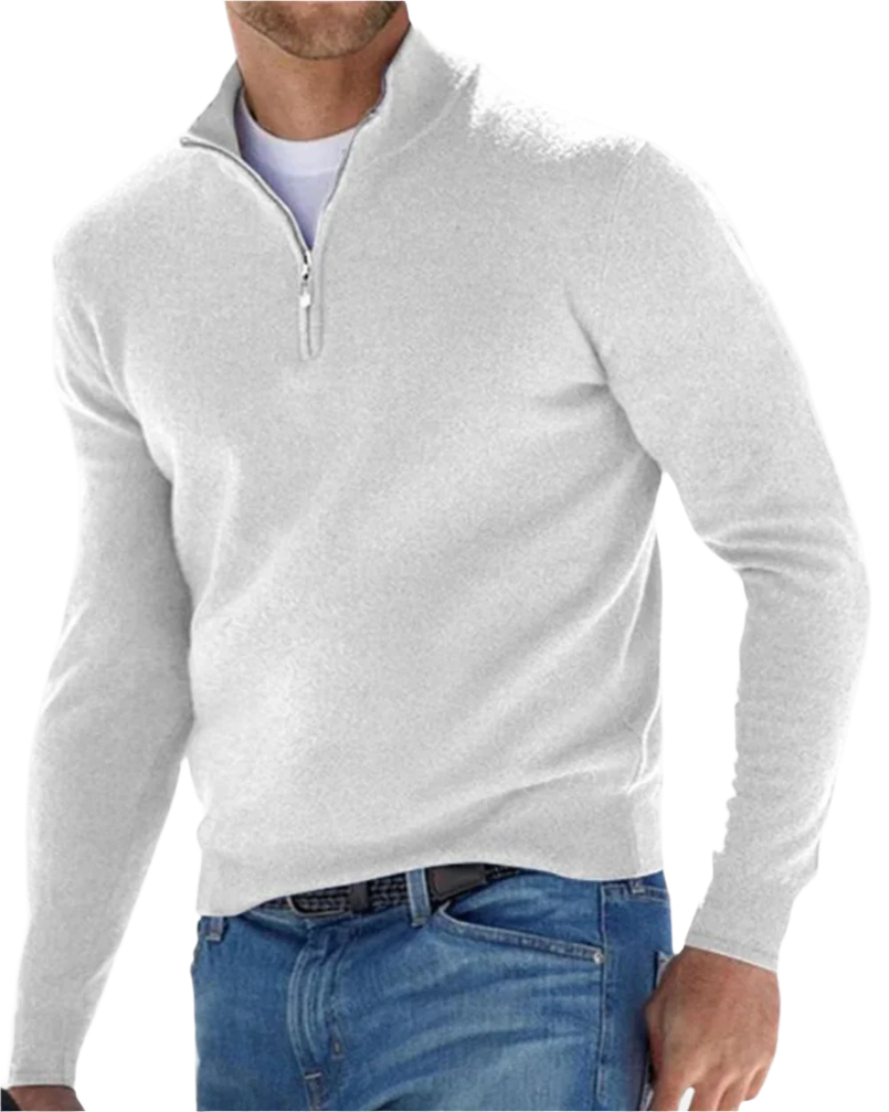 Chic Zip-Up Sweater