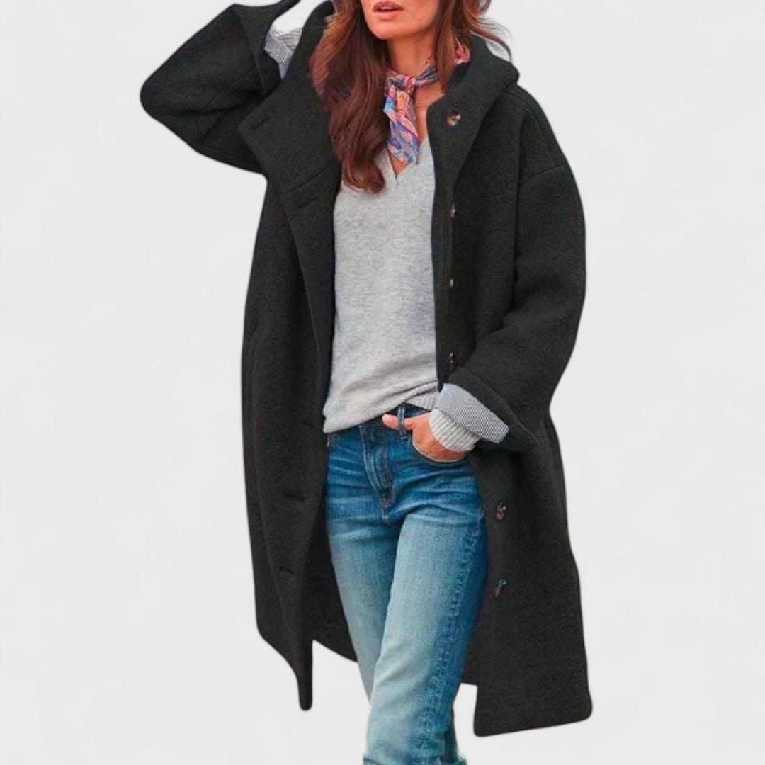 Olivia - Sophisticated Wool Overcoat