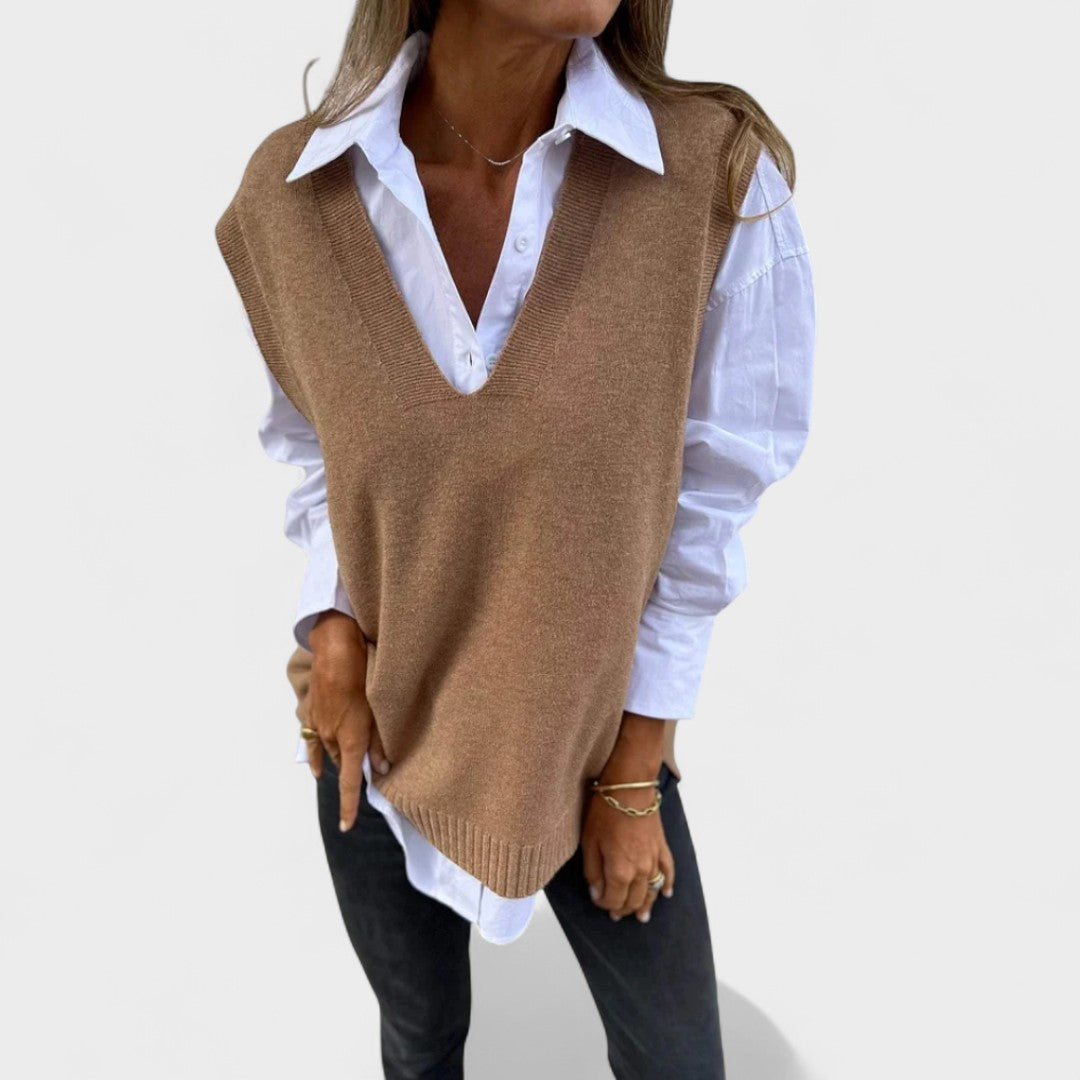 Selma - Cozy Knit Vest