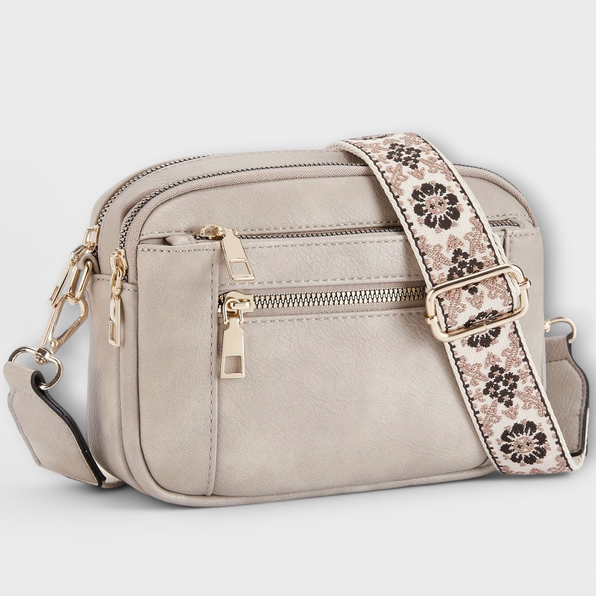 Maria - Eco-Friendly Vegan Leather Crossbody Bag