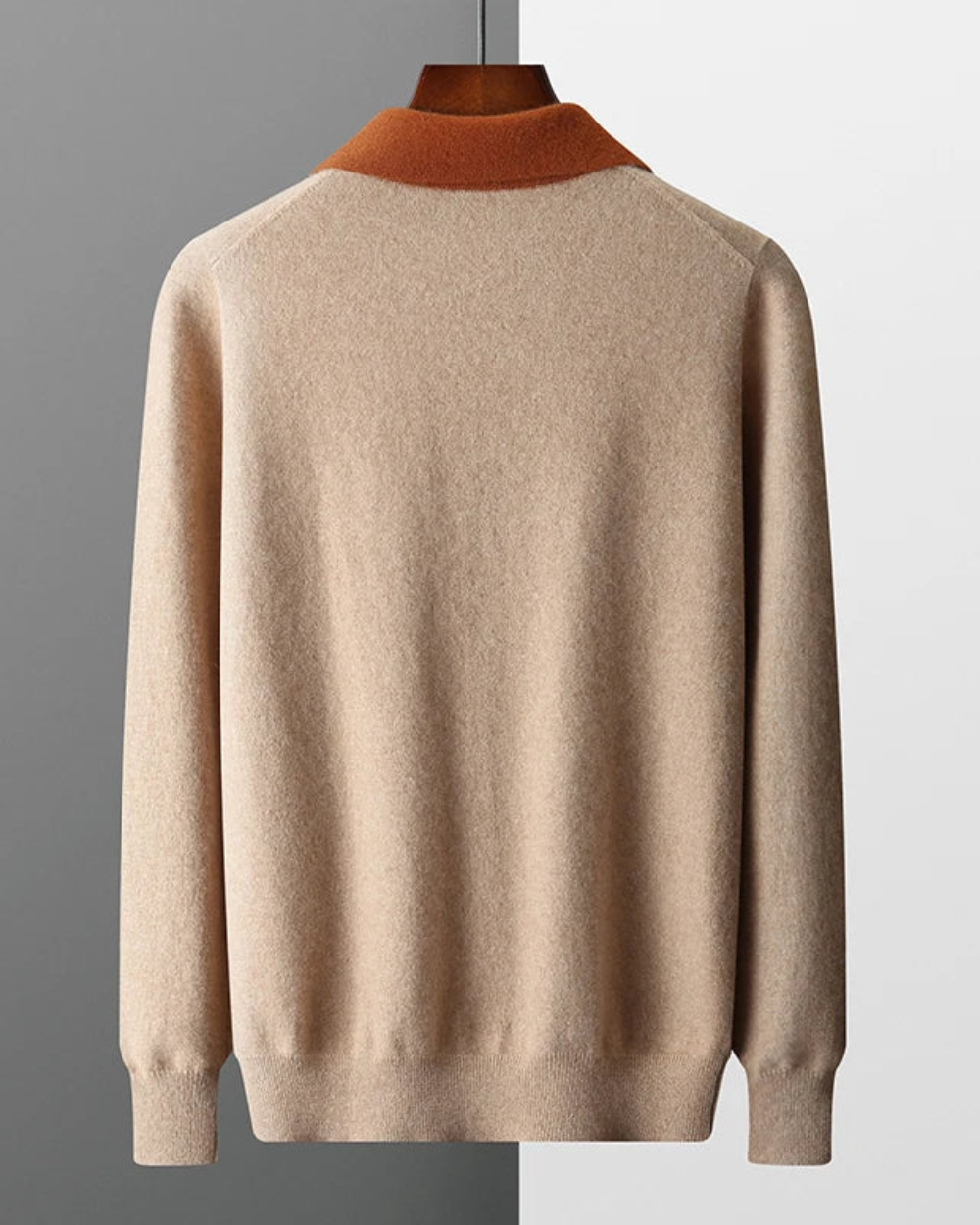 Castelle Cashmere Zip Polo