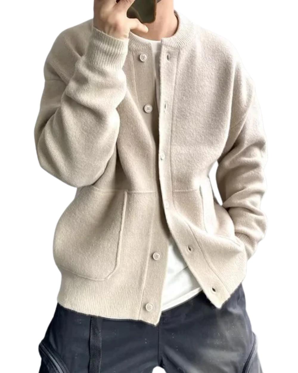Button-Up Casual Jacket