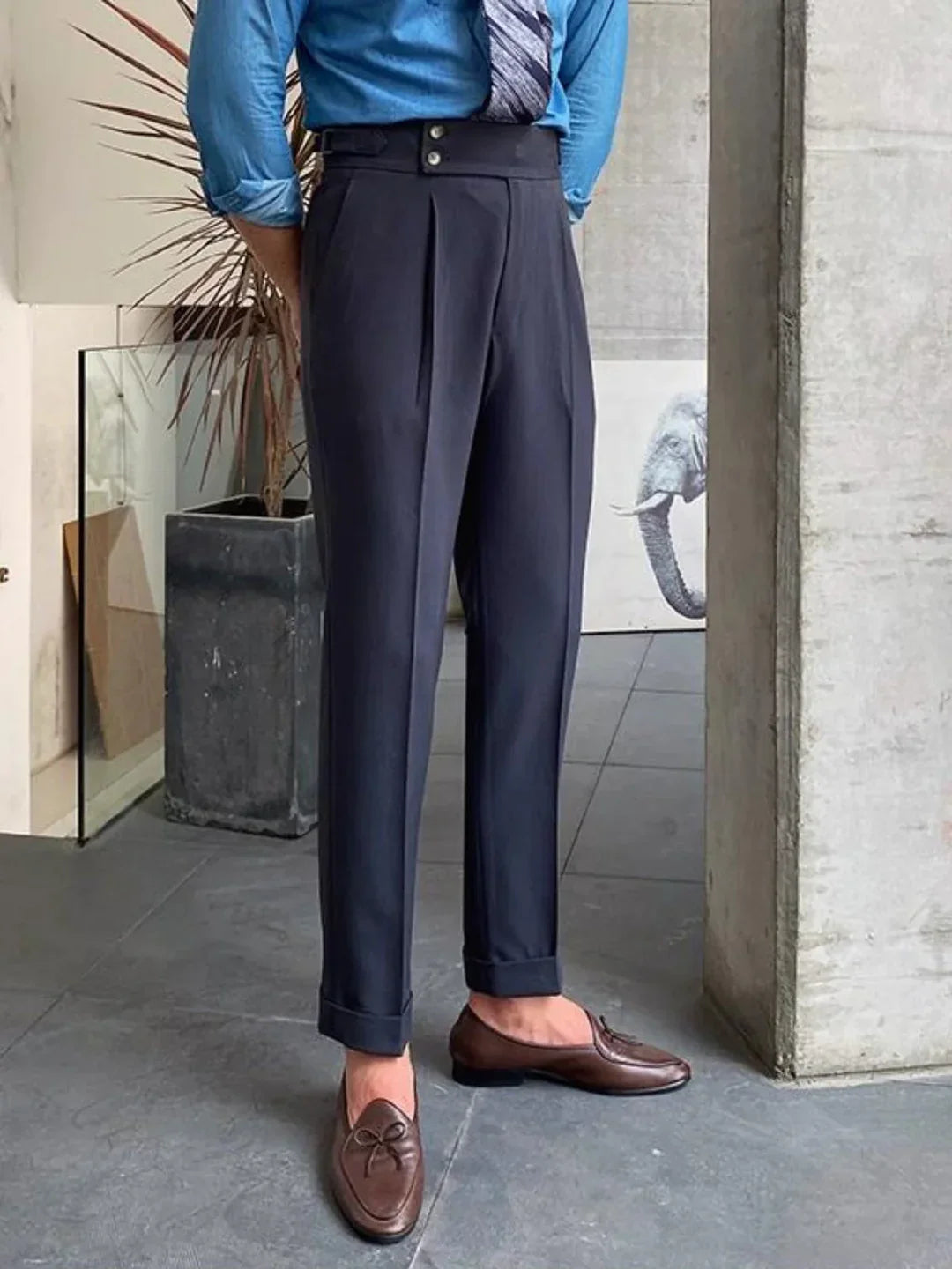 Moritz Retro-Inspired Trousers